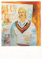 Ian Botham Oil Painting From National Portrait Gallery Cricket Artist Postcard - Cricket