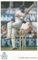 Nasser Hussain Essex English International Cricket Player Postcard - Cricket