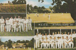 NLCC Strollers Cricket Team Linford At Sutton Bonington Postcard - Cricket