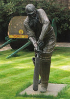 WC Grace Victorian Cricketer Louie Lawmen Statue Lords Cricket Ground Postcard - Cricket