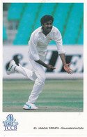 Javagal Srinath Gloucestershire India International Cricketer Cricket Postcard - Cricket