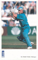 Roger Twose Wellington New Zealand International Cricketer Cricket Postcard - Cricket