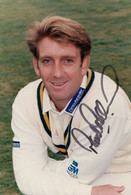 Paul Pollard Nottinghamshire Worcestershire Cricketer Cricket Hand Signed Photo - Críquet