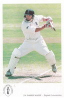 Daren Maddy Leicester English International Team Cricketer Cricket Rare Postcard - Críquet