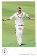 Doug Marillier Zimbabwe Team Cricketer Cricket Rare Postcard - Cricket