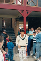 Neil Radford 1989 Northants Vs Worcestershire Hand Signed Photo - Cricket