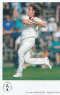 Ryan Sidebottom Yorkshire Team Cricketer Cricket Postcard - Críquet