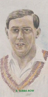 R Subba Row Northamptonshire Cricket Team Player Antique Cigarette Card - Cricket