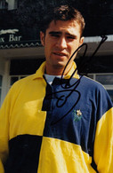 Darren Thomas Glamorgan Cricket Club Hand Signed Card Photo - Críquet