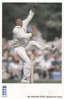 Makhaya Ntini South Africa Cricket Team Classic Card Postcard - Cricket