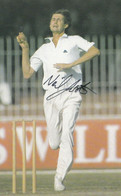 Neil Foster Essex Cricket Hand Signed Limited Edition Photo Postcard - Cricket
