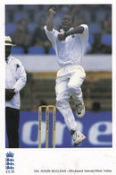 Nixon McClean West Indies Cricket Team Classic Card Postcard - Críquet