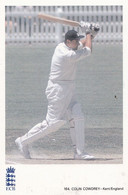 Colin Cowdrey Kent Cricket Team Classic Card Postcard - Cricket