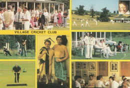 Newtown Linford Cricket Club 183 CS Rare Postcard - Cricket