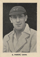 Cecil Parkin Lancashire Lancs Cricket Old Rover Card - Críquet