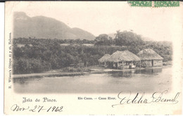 ANTILLES- CUBA  . ISLA DE PINOS . RIO CASAS .. CASAS RIVER  .  1902 - Cuba