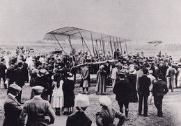 Graham Gilmour Farman Biplane 1911 BBC Picture Library Plane Postcard - Sonstige & Ohne Zuordnung