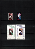 Spain 1958 Universal And International Exhibition Brussels / Bruxelles Set + 2x Block Postfrisch / MNH - 1958 – Brüssel (Belgien)