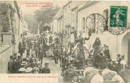 SANTENAY CAVALCADE 4 JUIN 1906  CHAR DE BACCHUS - Autres & Non Classés
