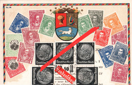 Philatelie Litho AK Venezuela Caracas Bolivar Sello Briefmarke Stamp Timbre America Del Sur Amerique Du Sud Südamerika - Venezuela