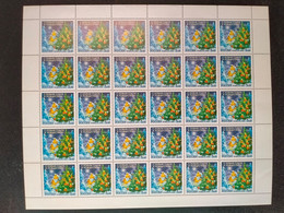 RUSSIA  MNH (**) 2005 Merry Christmas And Happy New Year Mi 1294 , Yvert  6910 - Full Sheets