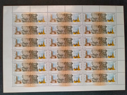 RUSSIA  MNH (**)2003 Carillon.Russia-Belgium Joint Issue Mi1086-1087 , Yvert 6718-6719 - Full Sheets