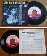 RARE French EP 45t RPM BIEM (7") GINA LOLLOBRIGIDA (1956) - Soundtracks, Film Music