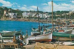 Llafranc Fishing Boat Spain Boats Spanish Postcard - Pêche