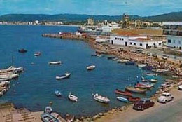 Palamos Perez Fishing Boat Ship Boats Aerial Birds Eye Spain Spanish Postcard - Pêche