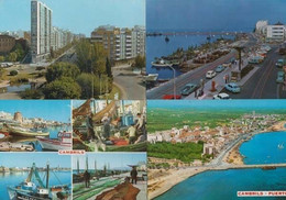 Tarragona Cambrils Motorway Fishing Boat Boats 4x Mint Spain Spanish Postcard - Pêche