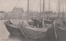 Volendam Fishing Boat Vintage Fishermen Dutch Postcard - Pêche