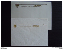 IBERIA Enveloppe Et Papier à Lettre Omslag En Briefpapier - Papiere