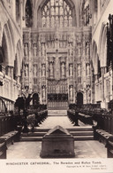 Winchester Cathedral - The Reredos And Rufus Tomb - Formato Piccolo Viaggiata Mancante Di Affrancatura – FE170 - Winchester