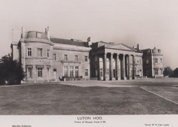 Luton Hoo Front Of House The Wernher Collection Real Photo Postcard - Autres & Non Classés