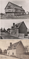 Bunyans Cottage Elstow Moot Hall Bedford 3x Mint Old Postcard S - Sonstige & Ohne Zuordnung