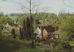 Hedgerley Village Aerial Buckinghamshire Bucks Rare Postcard - Buckinghamshire