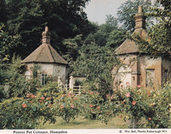 Pepper Pot Cottages Hampden Bucks Rare Postcard - Buckinghamshire