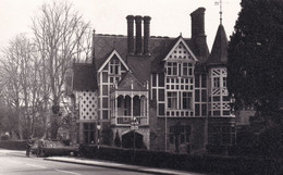 Waddesdon Bucks School Sign Real Photo Postcard - Buckinghamshire