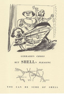 Gerrards Cross Buckinghamshire Boat Shell Map Comic Postcard - Buckinghamshire