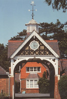 Bletchley Park Milton Keynes Entrance Clock Postcard - Buckinghamshire