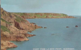 La Moye Point Guernsey Stunning Old Postcard - Sonstige & Ohne Zuordnung