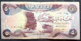 Iraq ,1982 , 5 Dinars, F. - Iraq