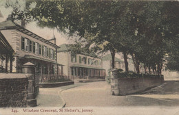 Windsor Crescent St Heliers Jersey Antique Postcard - Otros & Sin Clasificación