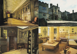 Hardwick Hall Derby Queen Of Scots Room Kitchen Gallery 4x Postcard S - Derbyshire