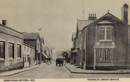 Police Station At Derby Road Hutton Essex Postcard - Derbyshire