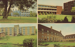 Derby & Rathbone Hall University Of Liverpool 1970s Postcard - Derbyshire