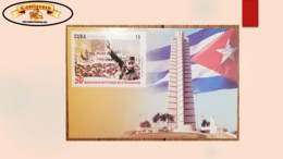 O) 2009 CUBA, FIDEL CASTRO, JOSE MARTI MONUMENT SQUARE OF THE REVOLUTION, MAXIMUM CARD, XF - Maximum Cards