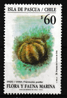 1992 Isle De Pascua / Osterinsel (Rapa Nui) Chile. Flora Y Fauna Marina Mi: 1511* Tripneustes Gratilla / Erizo / Vana - Rapa Nui (Easter Islands)