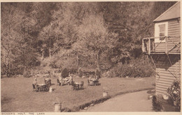 Badgers Holt The Lawn Food Dartmoor 1929 Visitor Postcard - Dartmoor