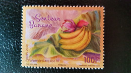 Polynesia 2020 Polynesie BANANAS BANANE Scent Fruit Flora Senteur Aroma 1v Mnh - Unused Stamps